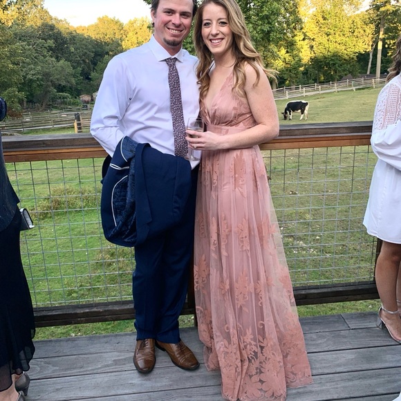 Mauve Floral Maxi - Picture 1 of 12